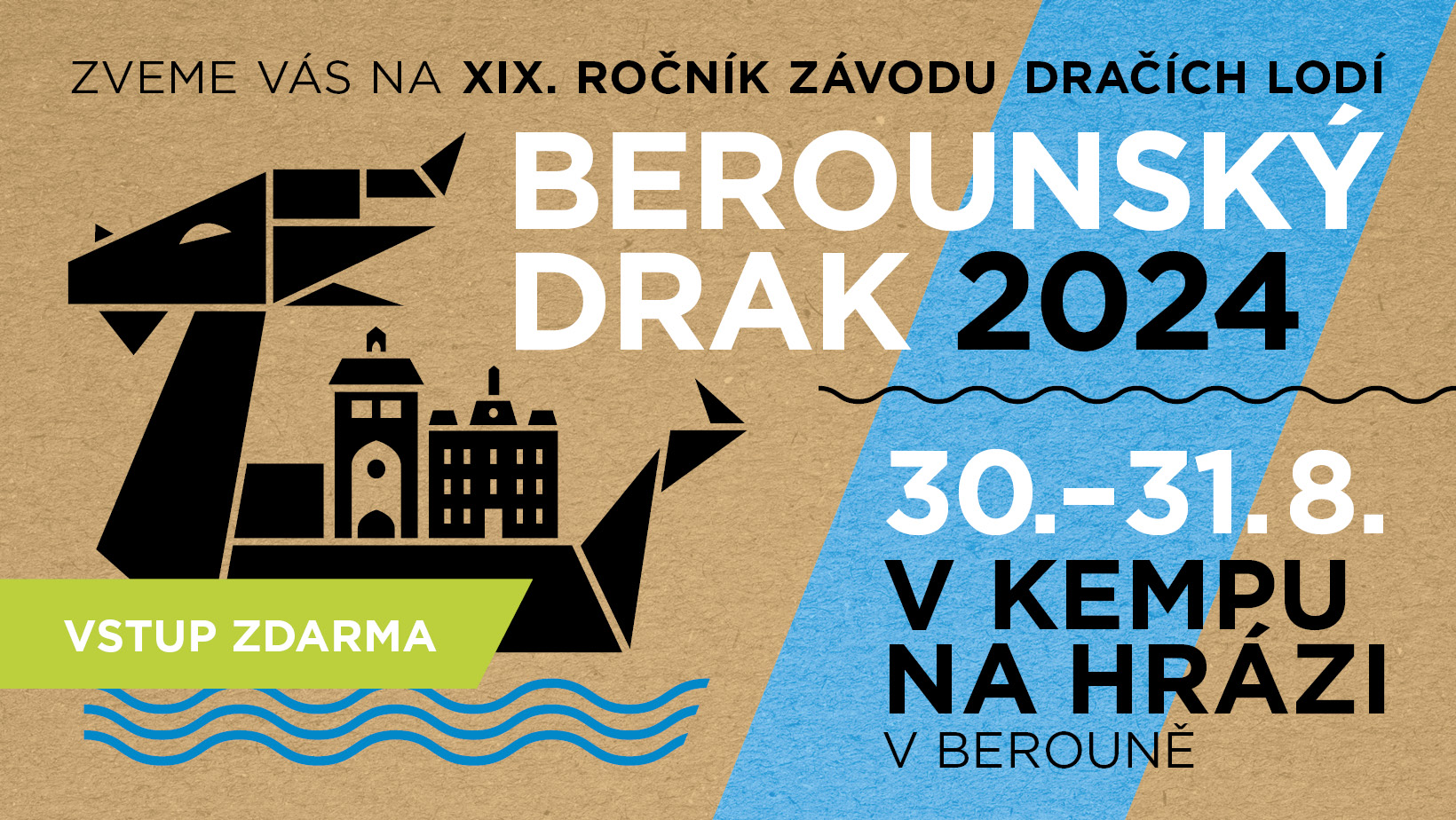 Berounský drak 2024 - plakát